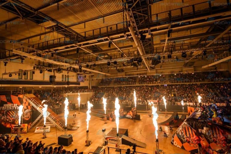 Indoor Pyrotechnik mieten