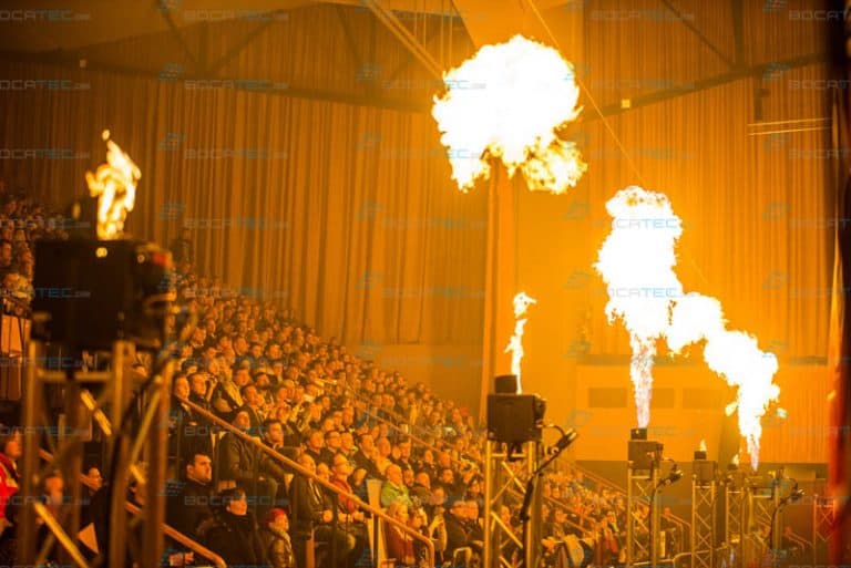 Indoor Flammenwerfer mieten