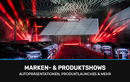 Autopräsentationen, Produktlaunches & mehr