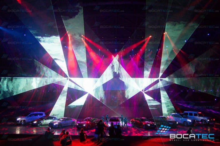 AMG Lasershow - Car Brand Show
