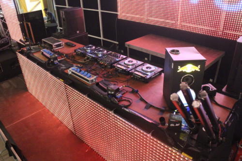 Installation DJ- und Laserequipment
