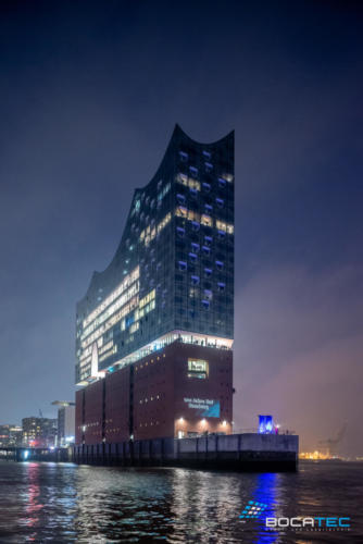 Projektion_Elbphilharmonie